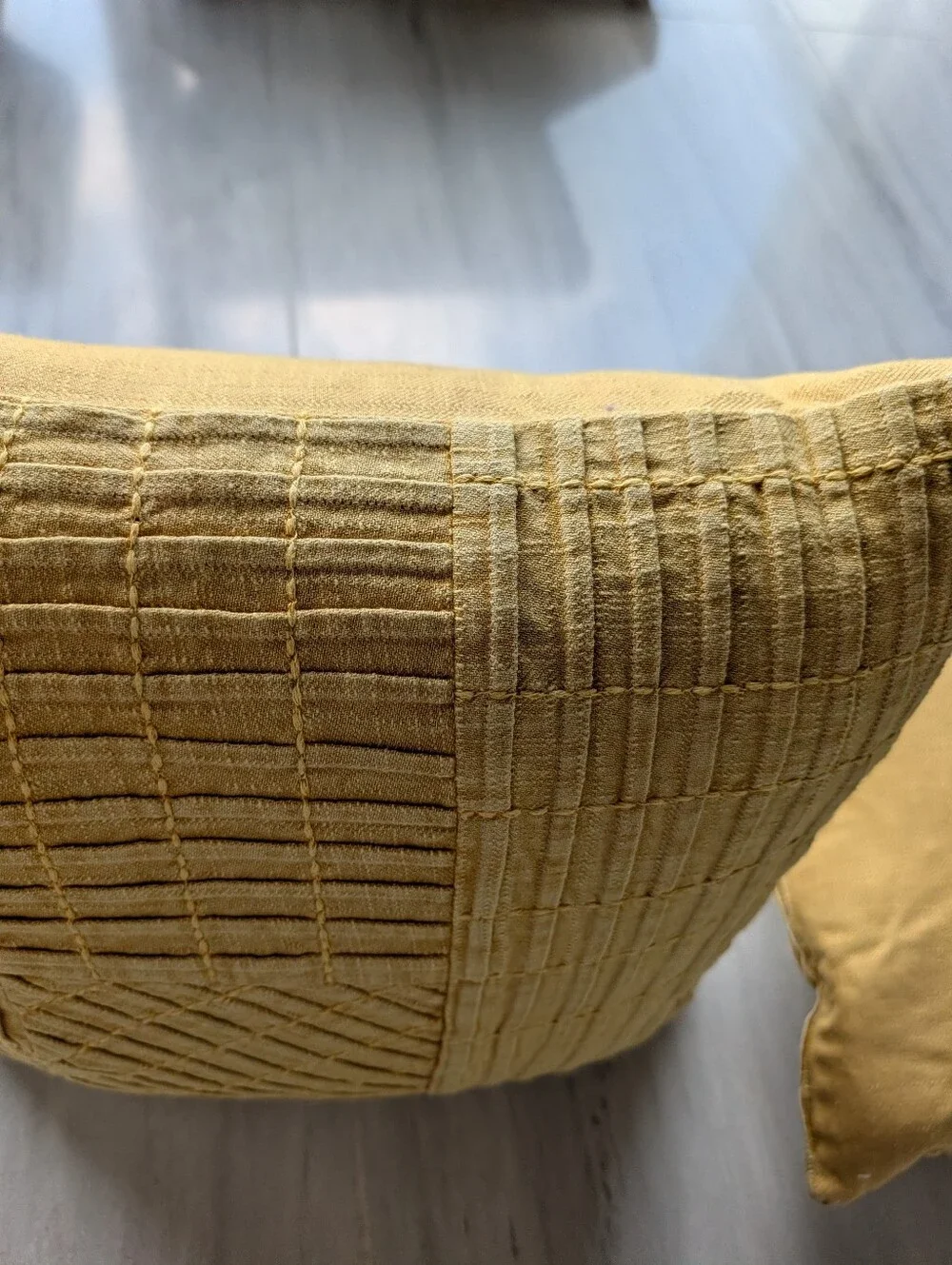 VILLA by CLASSIC HOME pintucked cotton pillows
